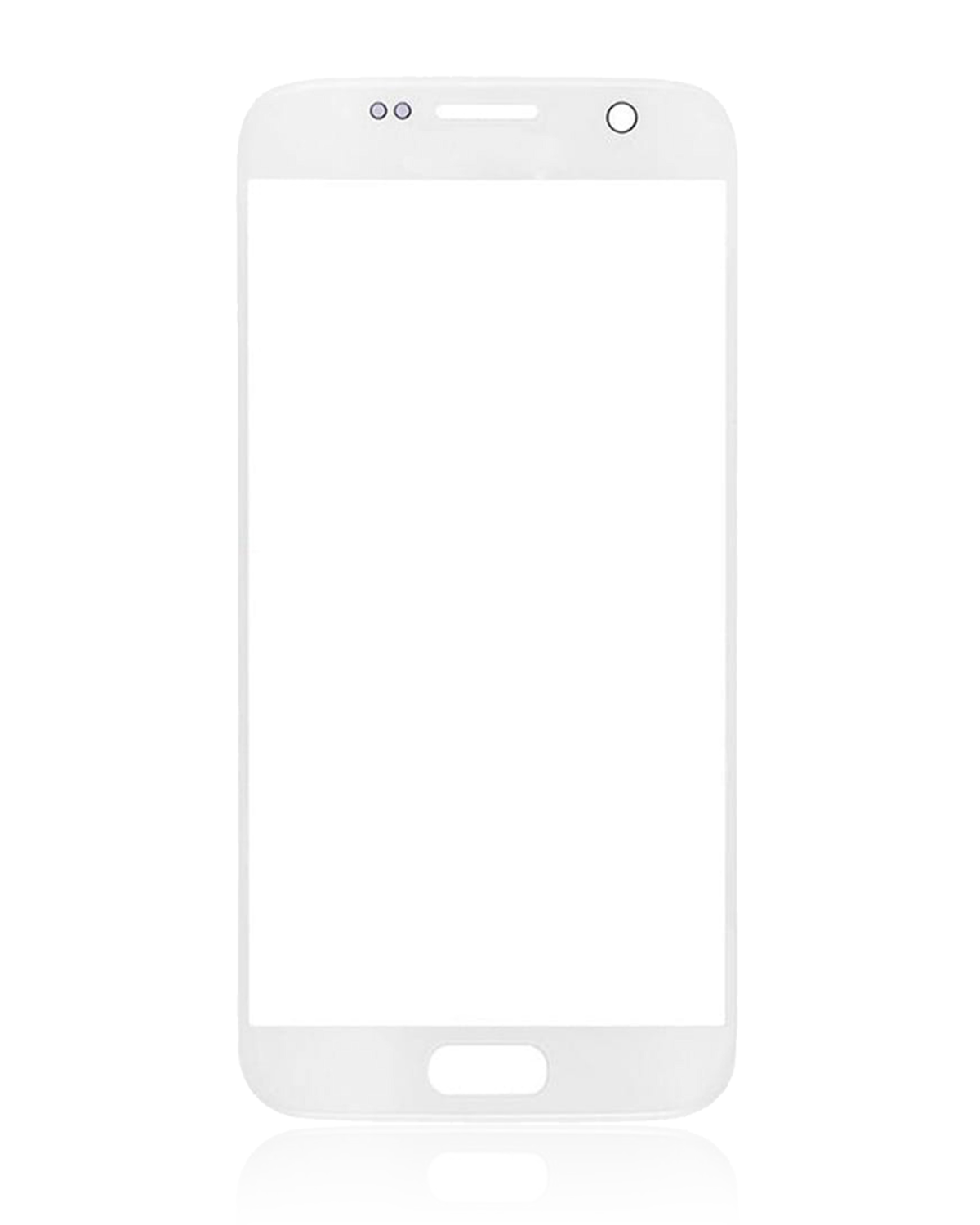Samsung Galaxy S7 İle Uyumlu Ön Cam (Beyaz İnci) - Görsel 6