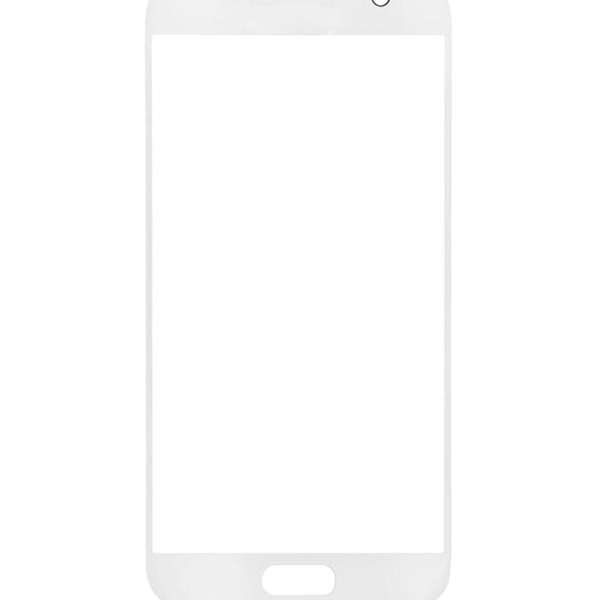 Samsung Galaxy S7 İle Uyumlu Ön Cam (Beyaz İnci)