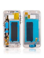 Samsung Galaxy S7 İle Uyumlu Orta Çerçeve Muhafaza (Küçük Parçalarla) (Altın) - Görsel 2