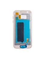 Samsung Galaxy S7 İle Uyumlu Orta Çerçeve Muhafaza (Küçük Parçalarla) (Altın) - Görsel 3