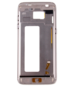 Samsung Galaxy S7 İle Uyumlu Orta Çerçeve Muhafaza (Küçük Parçalarla) (Altın) - Görsel 5