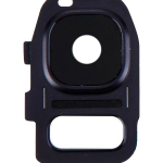 Samsung Galaxy S7 İle Uyumlu S7 Edge (Siyah) Arka Kamera Lensi