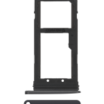 Samsung Galaxy S7 İle Uyumlu Tek Sim Kart Tepsisi (Siyah Oniks)