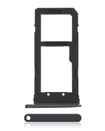 Samsung Galaxy S7 İle Uyumlu Tek Sim Kart Tepsisi (Siyah Oniks)