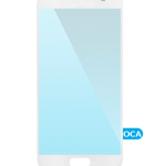 Samsung Galaxy S7 OCA İle Uyumlu Önceden Yüklenmiş Ön Cam (Beyaz)
