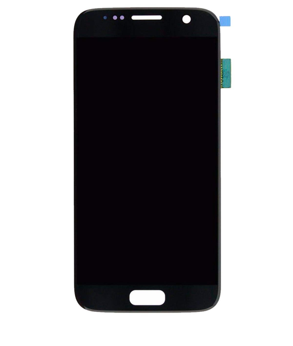 Samsung Galaxy S7 ile İle Uyumlu Uyumlu Çerçevesiz ekran Orijinal Ekranı (Leke: ) (Siyah Oniks) - Görsel 2