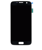 Samsung Galaxy S7 ile İle Uyumlu Uyumlu Çerçevesiz ekran Orijinal Ekranı (Leke: ) (Siyah Oniks) - Görsel 2