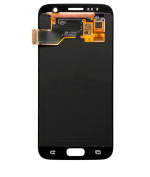 Samsung Galaxy S7 ile İle Uyumlu Uyumlu Çerçevesiz ekran Orijinal Ekranı (Leke: ) (Siyah Oniks) - Görsel 4