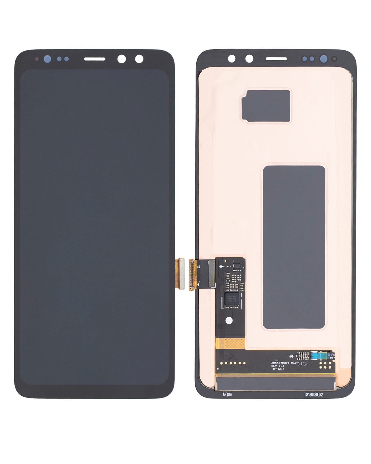 Samsung Galaxy S8 Active İle Uyumlu Çerçevesiz ekran Orijinal Ekranı Orijinal (Meteor Grisi) - Görsel 2