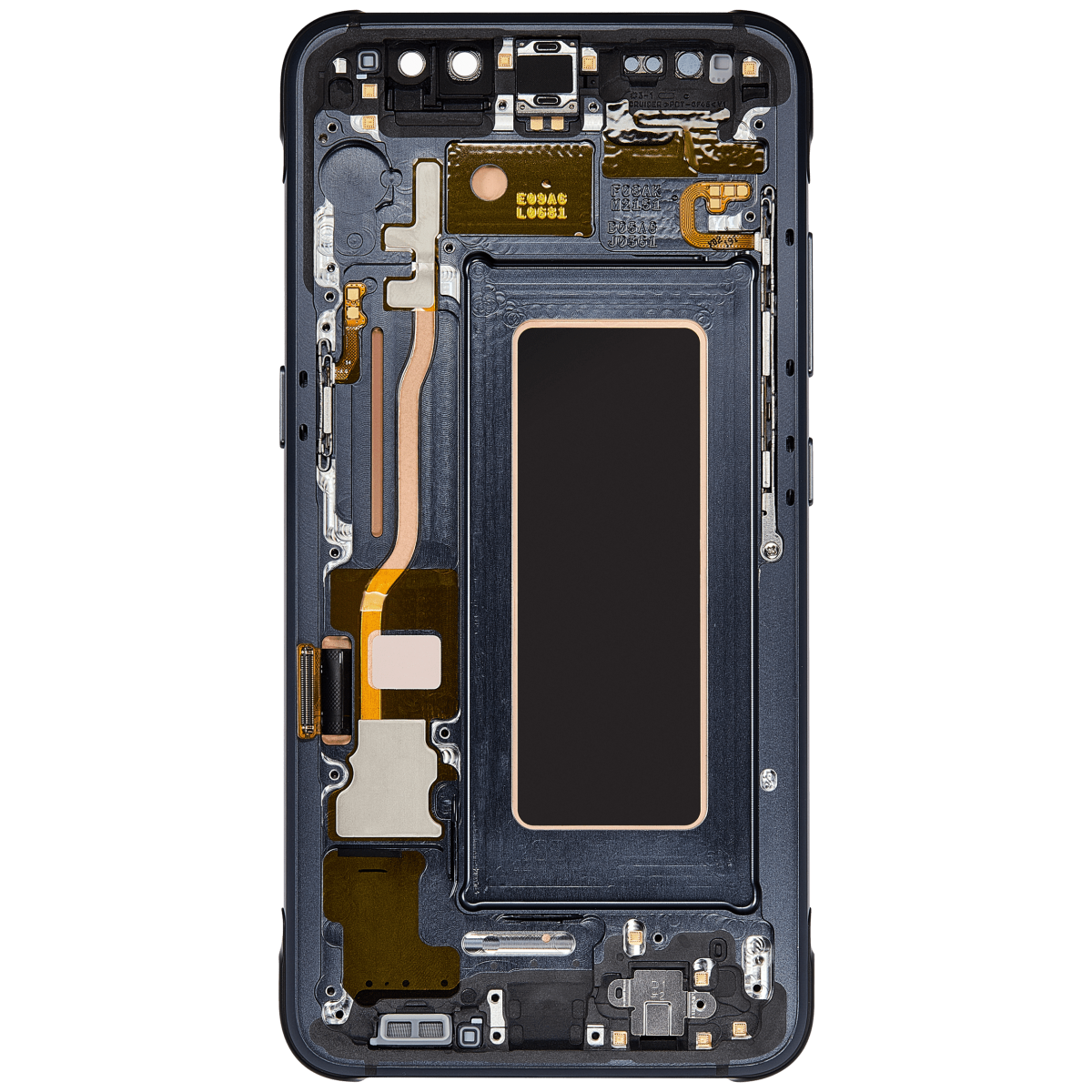 Samsung Galaxy S8 Active İle Uyumlu İçin Çerçeveli ekran Orijinal (Meteor Grisi)  Orijinal Ekranı Uyumlu - Görsel 4