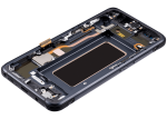 Samsung Galaxy S8 Active İle Uyumlu İçin Çerçeveli ekran Orijinal (Meteor Grisi)  Orijinal Ekranı Uyumlu - Görsel 6