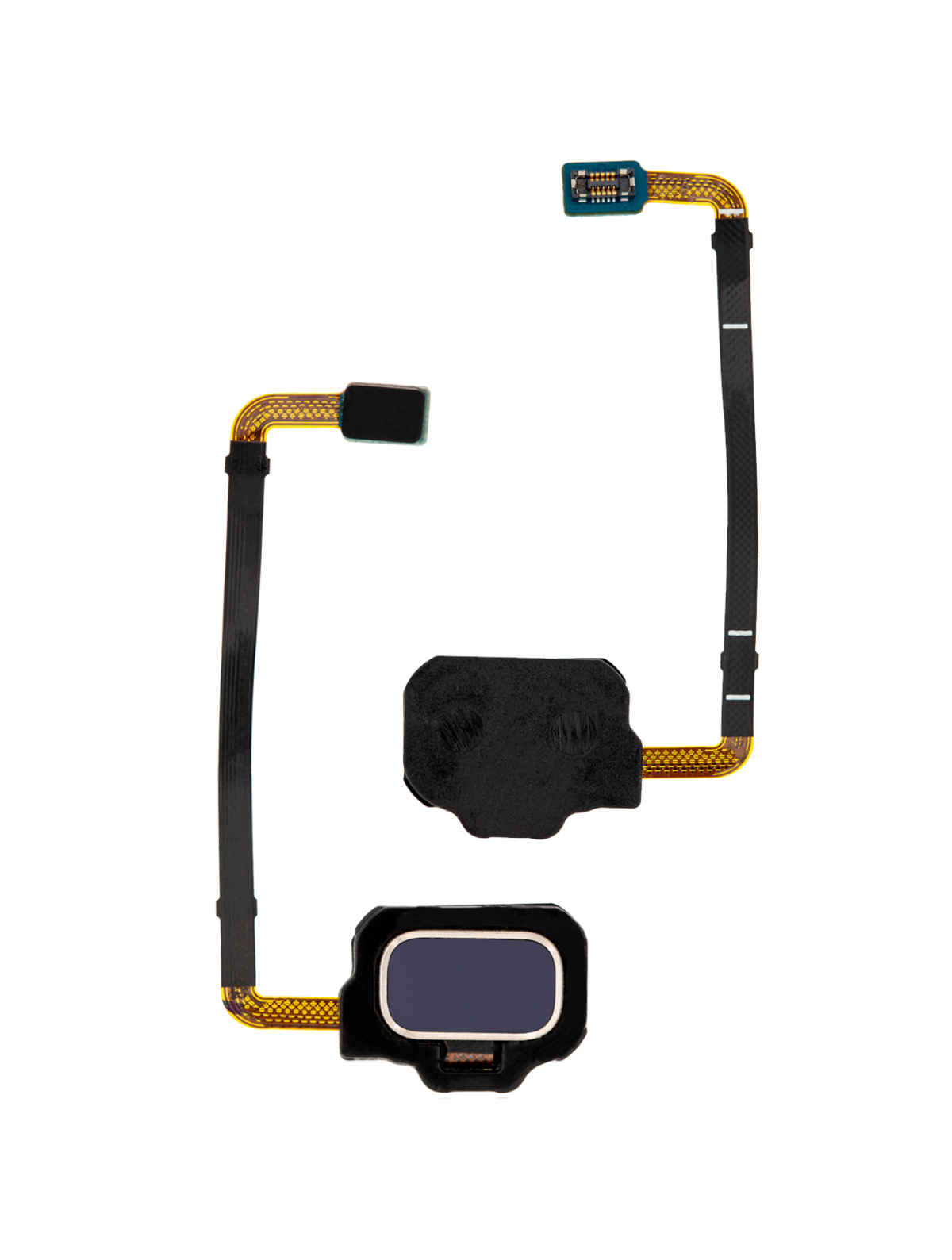 Samsung Galaxy S8 Active İle Uyumlu İçin Flex (Mavi)  Kablolu Parmak İzi Okuyucu Uyumlu - Görsel 3