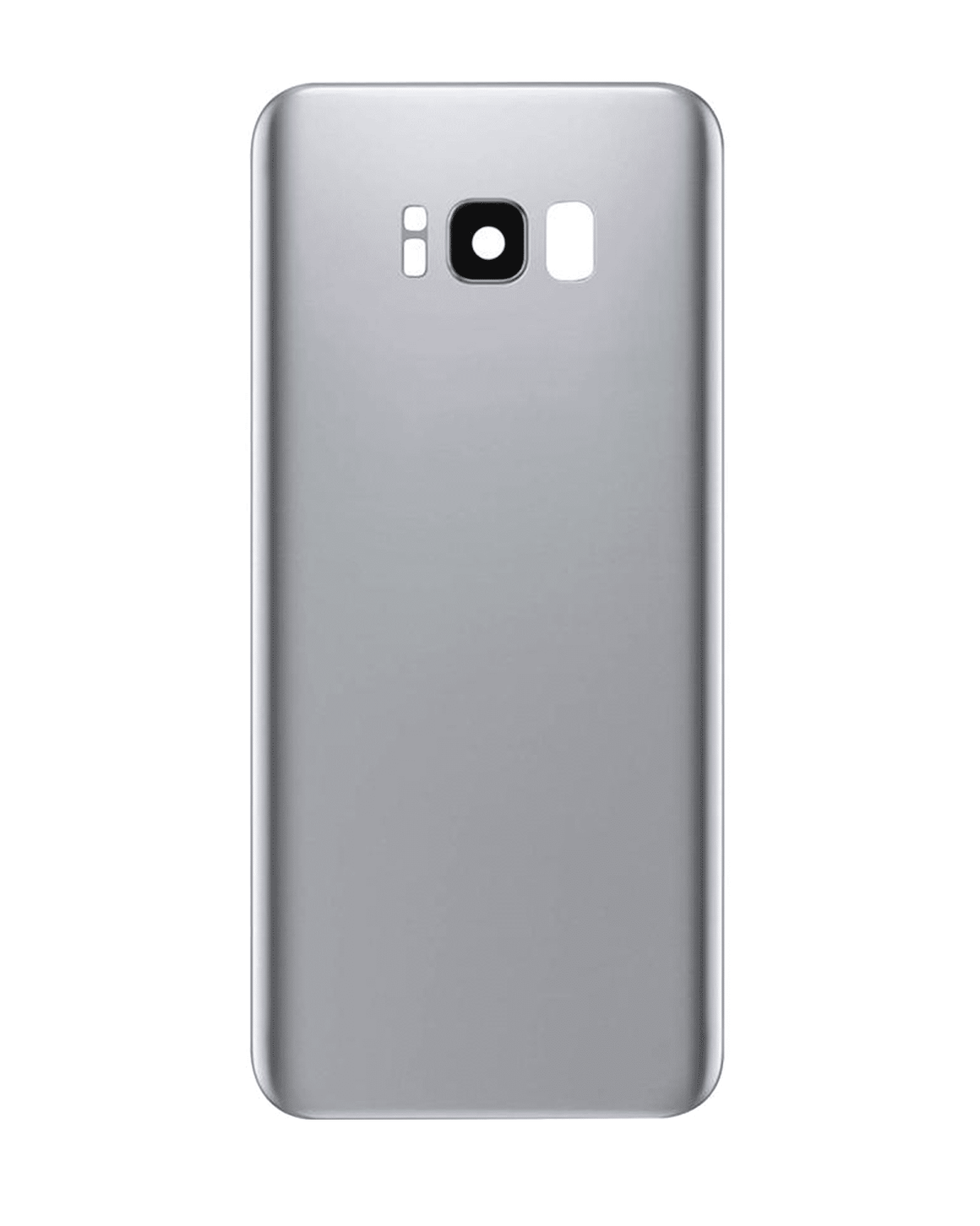 Samsung Galaxy S8 Arka İle Uyumlu Kapak Camı Kamera Lensiyle (Service Pack) (Arctic Silver) - Görsel 3
