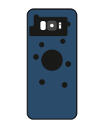 Samsung Galaxy S8 Arka İle Uyumlu Kapak Camı Kamera Lensiyle (Service Pack) (Arctic Silver) - Görsel 4