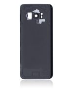 Samsung Galaxy S8 Arka İle Uyumlu Kapak Camı Kamera Lensiyle Uyumlu (Servis Paketi) (Gece ​​Yarısı Siyahı) - Görsel 4