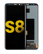 Samsung Galaxy S8 İle Uyumlu Çerçevesiz ekran Orijinal Ekranı Orijinal (Tüm Renkler)