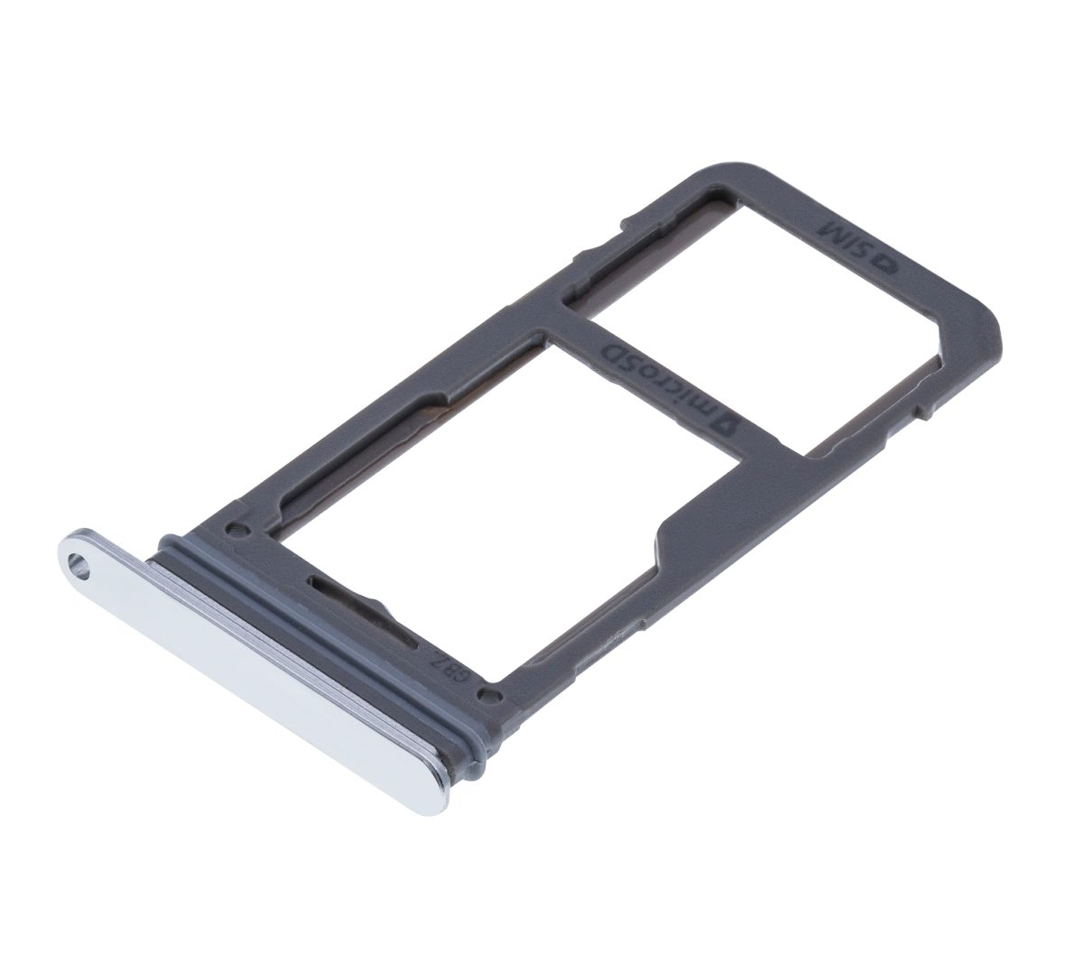 Samsung Galaxy S8 İle Uyumlu Çift Sim Kart Tepsisi S8 Plus (Arctic Silver) - Görsel 4