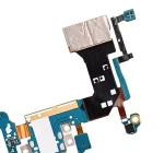 Samsung Galaxy S8 İle Uyumlu (G950U) (ABD Sürümü) (Servis Paketi) Flex Kablolu Şarj Portu - Görsel 5