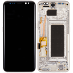 Samsung Galaxy S8 İle Uyumlu İçin Çerçeveli ekran Orijinal (Arctic Silver)  Orijinal Ekranı - Görsel 2