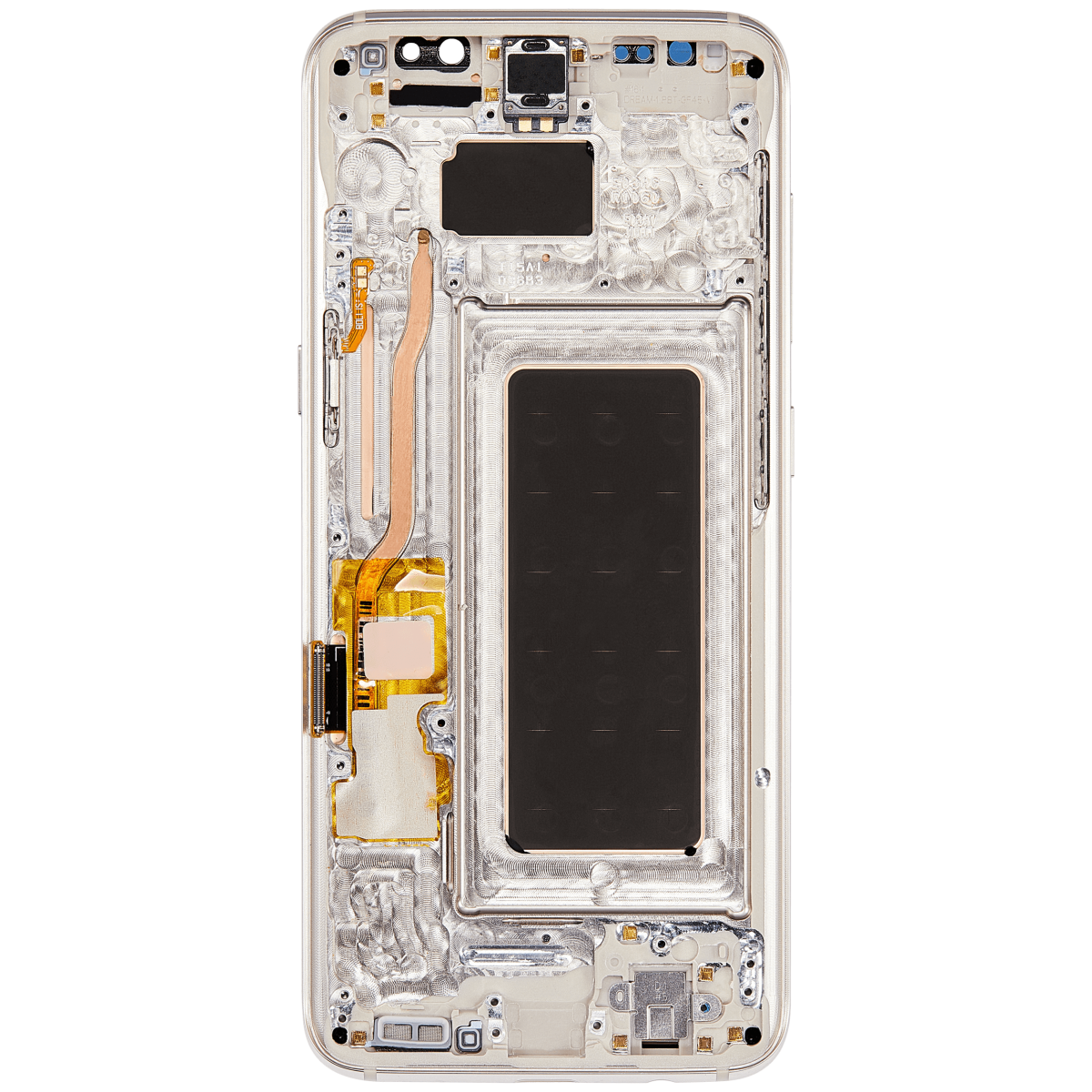 Samsung Galaxy S8 İle Uyumlu İçin Çerçeveli ekran Orijinal (Arctic Silver)  Orijinal Ekranı - Görsel 4