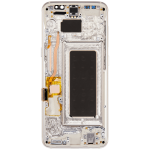 Samsung Galaxy S8 İle Uyumlu İçin Çerçeveli ekran Orijinal (Arctic Silver)  Orijinal Ekranı - Görsel 4