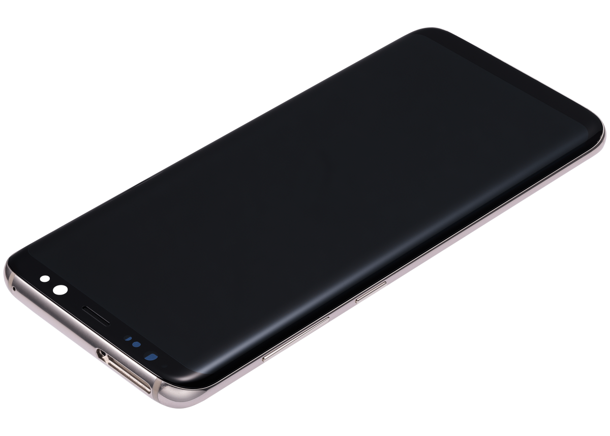 Samsung Galaxy S8 İle Uyumlu İçin Çerçeveli ekran Orijinal (Arctic Silver)  Orijinal Ekranı - Görsel 5