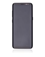 Samsung Galaxy S8 İle Uyumlu İçin Çerçeveli ekran Orijinal Ekranı (Leke: B Sınıfı) (Gece ​​Yarısı Siyahı) - Görsel 3