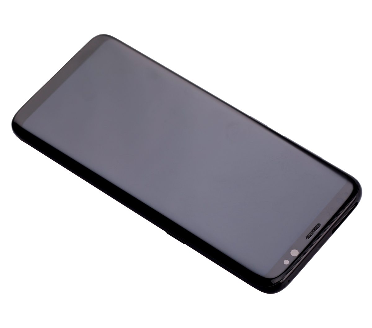 Samsung Galaxy S8 İle Uyumlu İçin Çerçeveli ekran Orijinal Ekranı (Leke: B Sınıfı) (Gece ​​Yarısı Siyahı) - Görsel 5