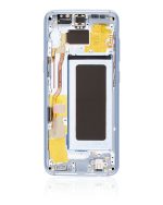Samsung Galaxy S8 İle Uyumlu İçin Çerçeveli ekran Orijinal (Mercan Mavisi)  Orijinal Ekranı Uyumlu - Görsel 4