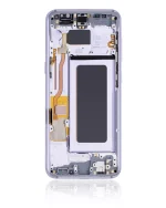 Samsung Galaxy S8 İle Uyumlu İçin Çerçeveli ekran (Service Pack) (Orkide Grisi)  Orijinal Ekranı Uyumlu - Görsel 3