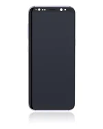 Samsung Galaxy S8 İle Uyumlu İçin Çerçeveli ekran (Service Pack) (Orkide Grisi)  Orijinal Ekranı Uyumlu - Görsel 4