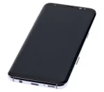 Samsung Galaxy S8 İle Uyumlu İçin Çerçeveli ekran (Service Pack) (Orkide Grisi)  Orijinal Ekranı Uyumlu - Görsel 6