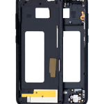 Samsung Galaxy S8 İle Uyumlu Orta Çerçeve Muhafaza (Küçük Parçalarla) (Gece ​​Yarısı Siyahı)