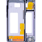 Samsung Galaxy S8 İle Uyumlu Orta Çerçeve Muhafaza (Küçük Parçalarla) (Orkide Grisi Menekşe)