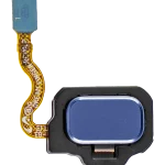 Samsung Galaxy S8 İle Uyumlu S8 Plus (Mercan Mavisi) Flex Kablolu Parmak İzi Okuyucu