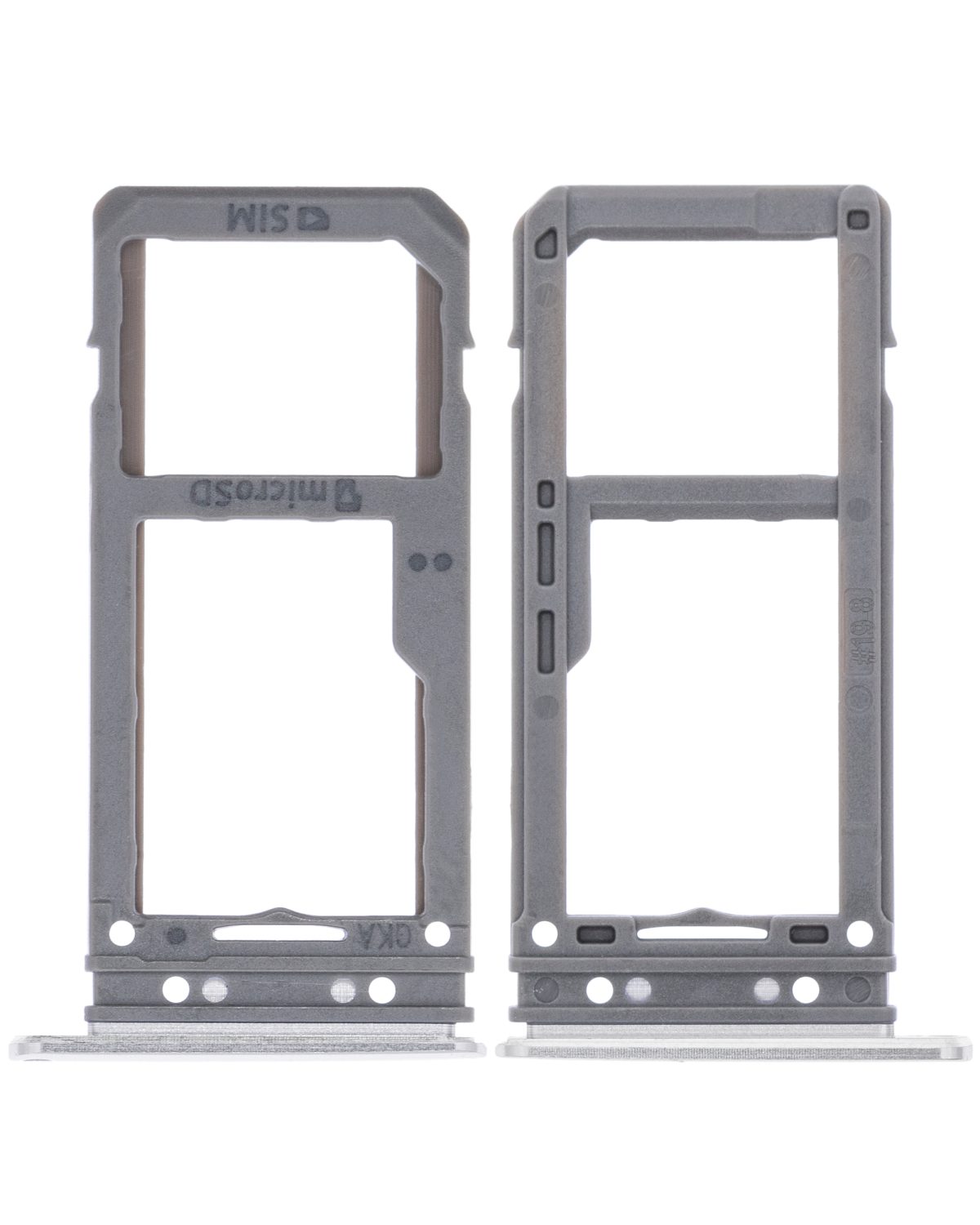 Samsung Galaxy S8 İle Uyumlu Tek Sim Kart Tepsisi S8 Plus (Arctic Silver) - Görsel 2