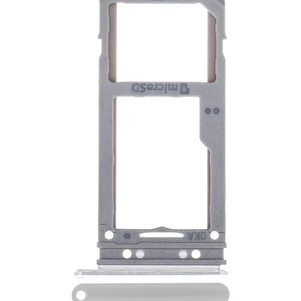 Samsung Galaxy S8 İle Uyumlu Tek Sim Kart Tepsisi S8 Plus (Arctic Silver)