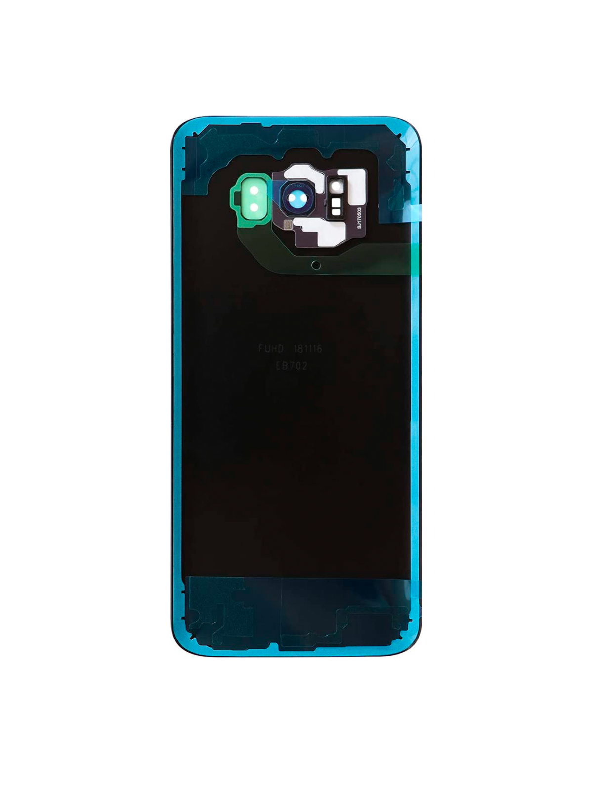 Samsung Galaxy S8 Plus İle Uyumlu Arka Kapak Camı Kamera Lensiyle  (Gül Pembesi) - Görsel 3