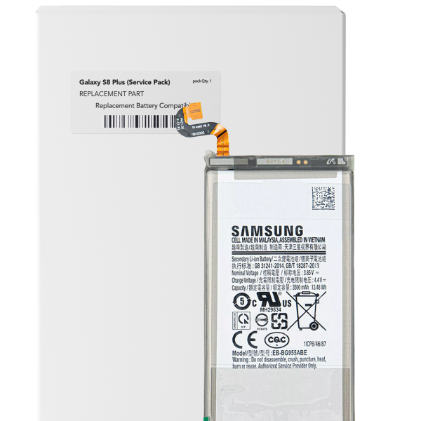 Samsung Galaxy S8 Plus İle Uyumlu Batarya Pil (Servis Paketi)