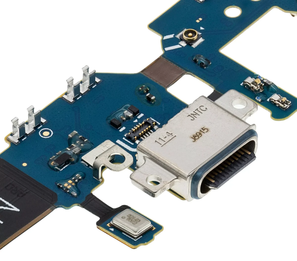 Samsung Galaxy S8 Plus İle Uyumlu (G955U) (ABD Sürümü) (Servis Paketi) Flex Kablolu Şarj Portu - Görsel 6
