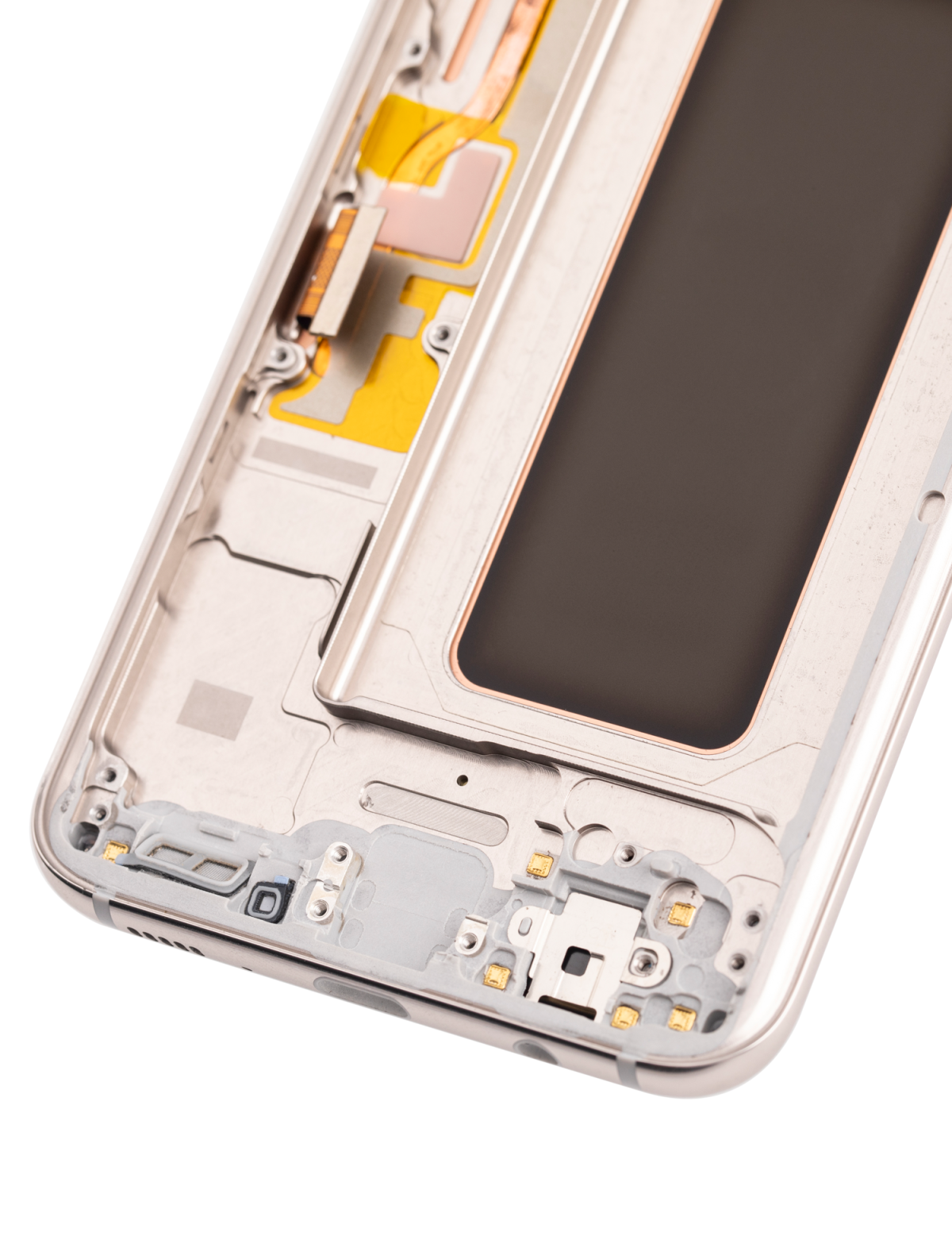 Samsung Galaxy S8 Plus İle Uyumlu İçin Çerçeveli ekran (Aftermarket Plus) (Akçaağaç Altını) - Görsel 2