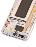 Samsung Galaxy S8 Plus İle Uyumlu İçin Çerçeveli ekran (Aftermarket Plus) (Akçaağaç Altını) - Görsel 3
