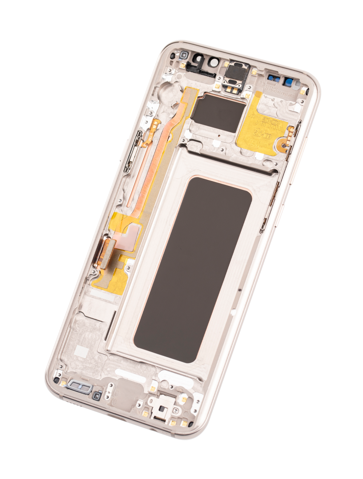Samsung Galaxy S8 Plus İle Uyumlu İçin Çerçeveli ekran Orijinal (Akçaağaç Altını)  Orijinal Ekranı - Görsel 2