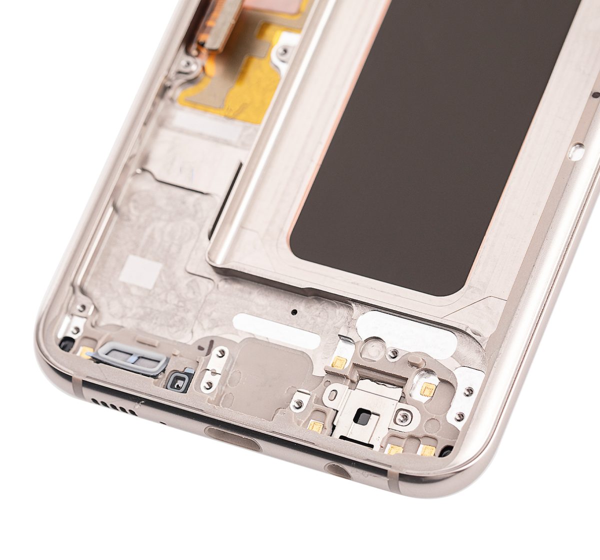 Samsung Galaxy S8 Plus İle Uyumlu İçin Çerçeveli ekran Orijinal (Akçaağaç Altını)  Orijinal Ekranı - Görsel 3