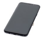 Samsung Galaxy S8 Plus İle Uyumlu İçin Çerçeveli ekran Orijinal Ekranı (Leke: A Sınıfı) (Gece ​​Yarısı Siyahı) - Görsel 6