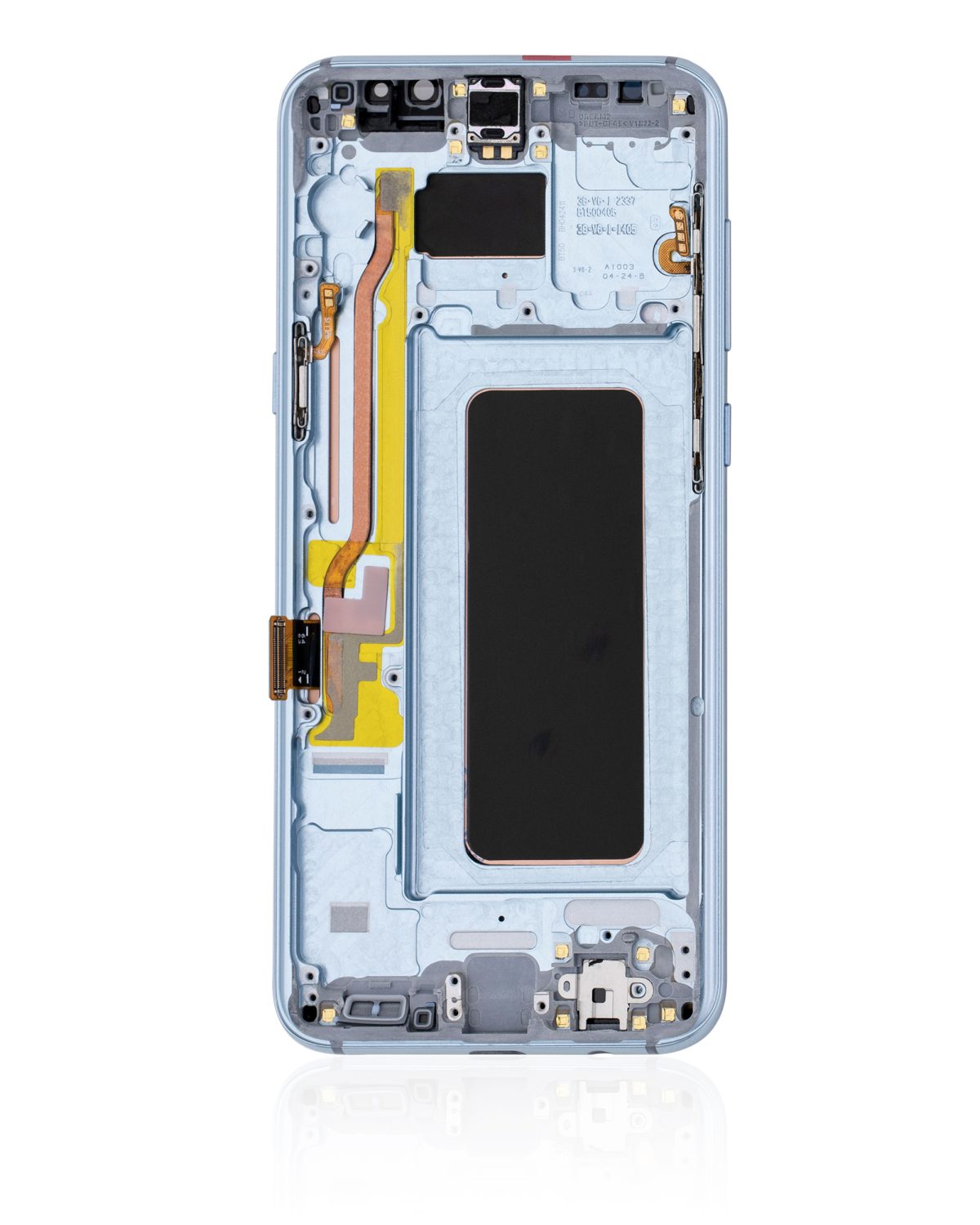 Samsung Galaxy S8 Plus İle Uyumlu İçin Çerçeveli ekran Orijinal (Mercan Mavisi)  Orijinal Ekranı - Görsel 3