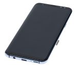 Samsung Galaxy S8 Plus İle Uyumlu İçin Çerçeveli ekran Orijinal (Mercan Mavisi)  Orijinal Ekranı - Görsel 6