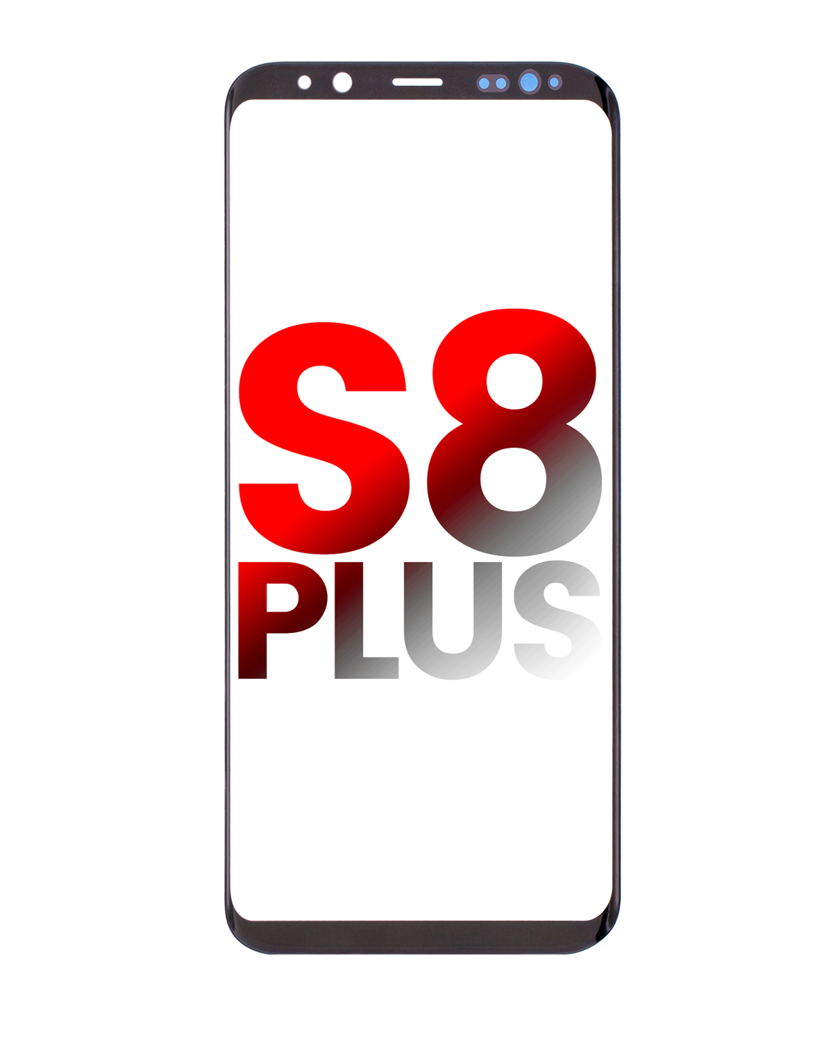Samsung Galaxy S8 Plus İle Uyumlu İle Uyumlu Ön Cam Sadece