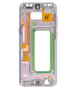 Samsung Galaxy S8 Plus İle Uyumlu Orta Çerçeve Muhafaza (Küçük Parçalarla) (Mercan Mavisi) - Görsel 2