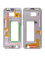 Samsung Galaxy S8 Plus İle Uyumlu Orta Çerçeve Muhafaza (Küçük Parçalarla) (Mercan Mavisi) - Görsel 4